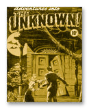 Adventures Into The Unknown NO. 1 - 11" x 14" Mono Tone Print (Choose Your Color)