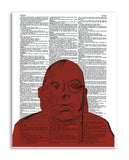 Millionaire 8.5"x11" Semi Translucent Dictionary Art Print
