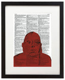 Millionaire 8.5"x11" Semi Translucent Dictionary Art Print