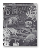 BEWARE! Number 11 - 11" x 14" Mono Tone Print (Choose Your Color)