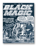 Black Magic Number 2 - 11" x 14" Mono Tone Print (Choose Your Color)