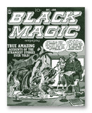 Black Magic Number 2 - 11" x 14" Mono Tone Print (Choose Your Color)