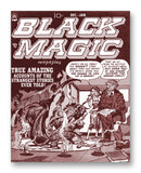 Black Magic Number 2 - 11" x 14" Mono Tone Print (Choose Your Color)