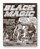 Black Magic Number 2 - 11" x 14" Mono Tone Print (Choose Your Color)