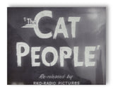 The Cat People - 11" x 14" Mono Tone Print (Choose Your Color)