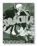 Dracula Movie Poster - 11" x 14" Mono Tone Print (Choose Your Color)