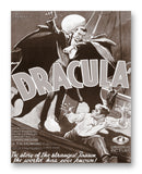 Dracula Movie Poster - 11" x 14" Mono Tone Print (Choose Your Color)