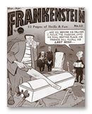 Frankenstein No. 12 - 11" x 14" Mono Tone Print (Choose Your Color)
