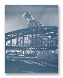 Gojira 954- 11" x 14" Mono Tone Print (Choose Your Color)