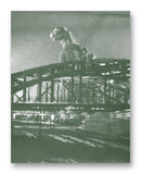 Gojira 954- 11" x 14" Mono Tone Print (Choose Your Color)