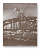 Gojira 954- 11" x 14" Mono Tone Print (Choose Your Color)
