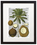 Vintage Botany 3 8.5"x11" Semi Translucent Dictionary Art Print