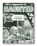 Haunted NO. 4 - 11" x 14" Mono Tone Print (Choose Your Color)