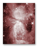 Snow Angel Nebula - 11" x 14" Mono Tone Print (Choose Your Color)