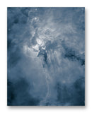 Lagoon Nebula - 11" x 14" Mono Tone Print (Choose Your Color)