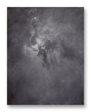 Lagoon Nebula - 11" x 14" Mono Tone Print (Choose Your Color)