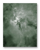 Lagoon Nebula - 11" x 14" Mono Tone Print (Choose Your Color)