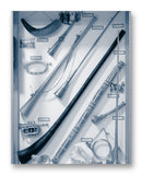 Aerophones - 11" x 14" Mono Tone Print (Choose Your Color)