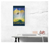 Experience the Gravity of HD 40307g A Super Earth 13”x22” Vintage Style Showprint Poster - Concert Bill - Home Nostalgia Decor Wall Art Print