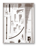 Other Flutes 11" x 14" Mono Tone Print (Choose Your Color)