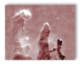 Pillars of Creation 11" x 14" Mono Tone Print (Choose Your Color)