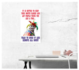 Remove All Doubt (Red White Blue) 13”x22” Vintage Style Showprint Poster - Concert Bill - Home Nostalgia Decor Wall Art Print