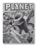 Planet Comics NO. 42 - 11" x 14" Mono Tone Print (Choose Your Color)