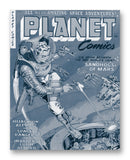 Planet Comics NO. 71 - 11" x 14" Mono Tone Print (Choose Your Color)