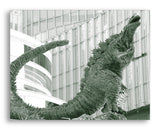 Shin Godzilla Statue - 11" x 14" Mono Tone Print (Choose Your Color)