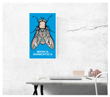 Musca Domestica 13”x22” Vintage Style Showprint Poster - Home Nostalgia Decor Wall Art Print - Kristy Joyce Artist Edition