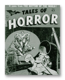 Tales of Horror NO. 9 - 11" x 14" Mono Tone Print (Choose Your Color)