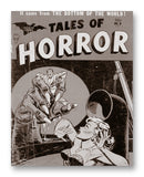 Tales of Horror NO. 9 - 11" x 14" Mono Tone Print (Choose Your Color)
