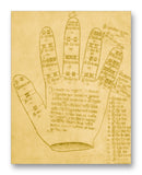 Guidonia Hand 11" x 14" Mono Tone Print (Choose Your Color)