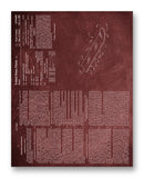 Snowboard Patent 11" x 14" Mono Tone Print (Choose Your Color)