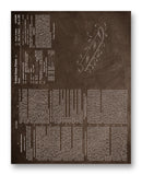 Snowboard Patent 11" x 14" Mono Tone Print (Choose Your Color)