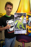 Robo Crop Original Showprint Poster 13"x22" (Artmeat Artist Edition)
