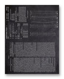 Alpine Ski Patent 2 11" x 14" Mono Tone Print (Choose Your Color)