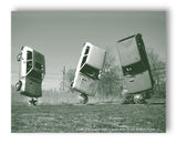 Three Yugos - 11" x 14" Mono Tone Print (Choose Your Color) - Jacob Andrew Dodge Artist Edition