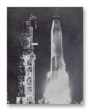 Atlas Launch w/ Big Joe 11" x 14" Mono Tone Print (Choose Your Color)