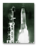 Atlas Launch w/ Big Joe 11" x 14" Mono Tone Print (Choose Your Color)
