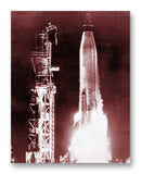 Atlas Launch w/ Big Joe 11" x 14" Mono Tone Print (Choose Your Color)