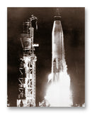 Atlas Launch w/ Big Joe 11" x 14" Mono Tone Print (Choose Your Color)