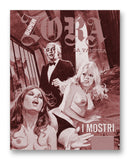Zora Italian Comic 11" x 14" Mono Tone Print (Choose Your Color)