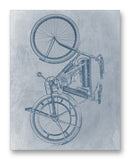 Shaw Motorcycle 11" x 14" Mono Tone Print (Choose Your Color)