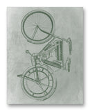 Shaw Motorcycle 11" x 14" Mono Tone Print (Choose Your Color)