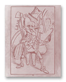 Comic History Philip Carteret 11" x 14" Mono Tone Print (Choose Your Color)