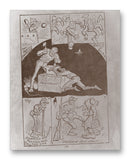 Comic History Civil War 11" x 14" Mono Tone Print (Choose Your Color)