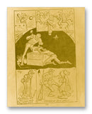 Comic History Civil War 11" x 14" Mono Tone Print (Choose Your Color)