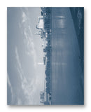 Hartford CT Skyline 11" x 14" Mono Tone Print (Choose Your Color) - Jacob Andrew Dodge Artist Edition