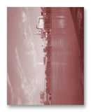 Hartford CT Skyline 11" x 14" Mono Tone Print (Choose Your Color) - Jacob Andrew Dodge Artist Edition